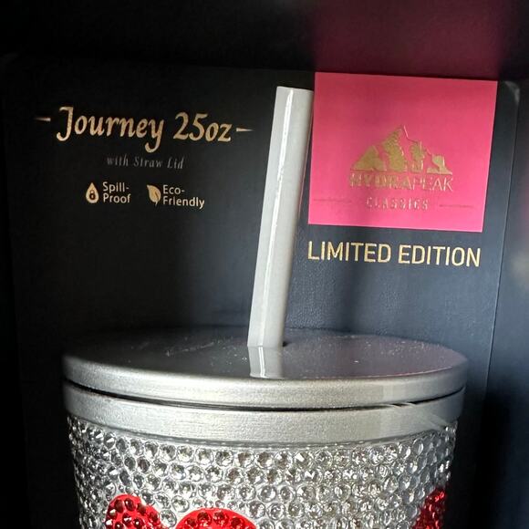 New! Limited Edition Hydrapeak “Journey” 25 oz Stainless Steel Insulated Tumbler - Picture 7 of 7